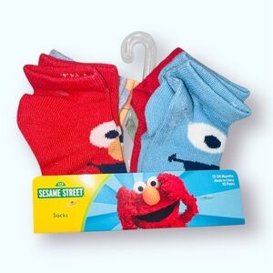 New Sesame Street Baby Socks